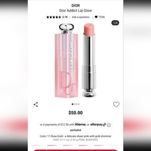 DIOR - LIP GLOW - SHADE 11